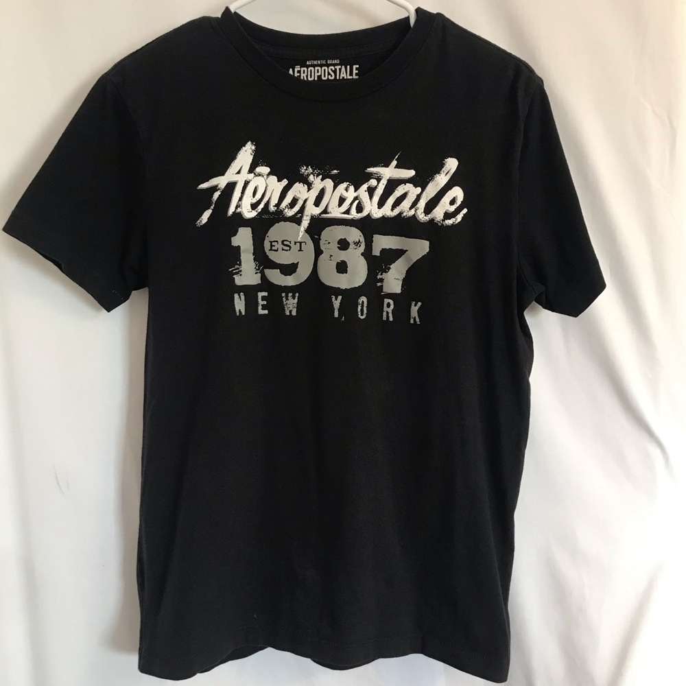 Aeropostale NY Shirt Black